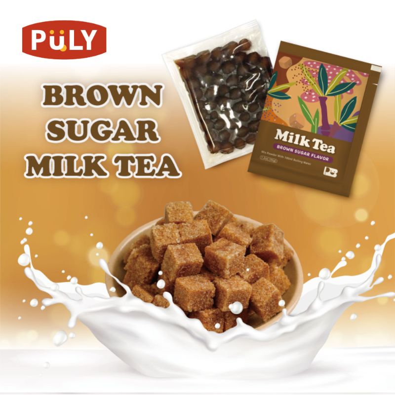 Rich Brown Sugar Boba Milk Tea 2