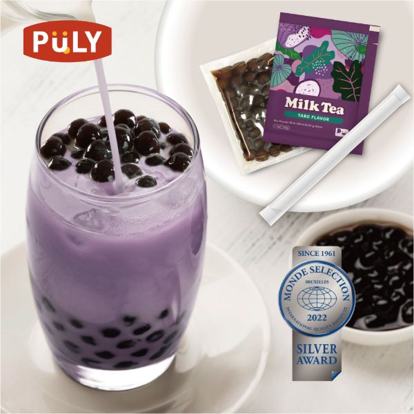 Creamy Taro Boba Milk Tea