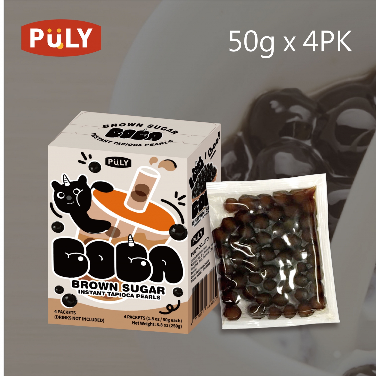 4-Pack Instant Boba Box